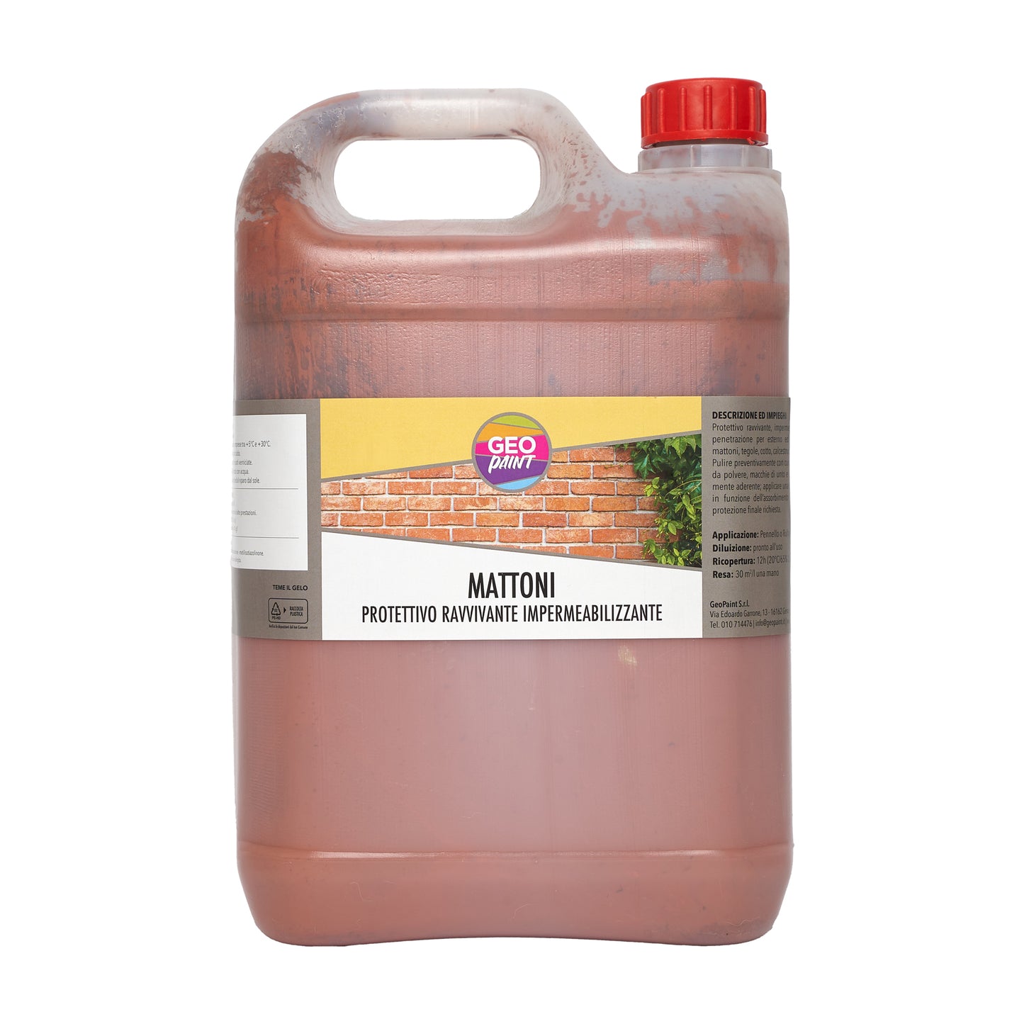 mattoni protettivo ravvivante impermeabilizzante geopaint