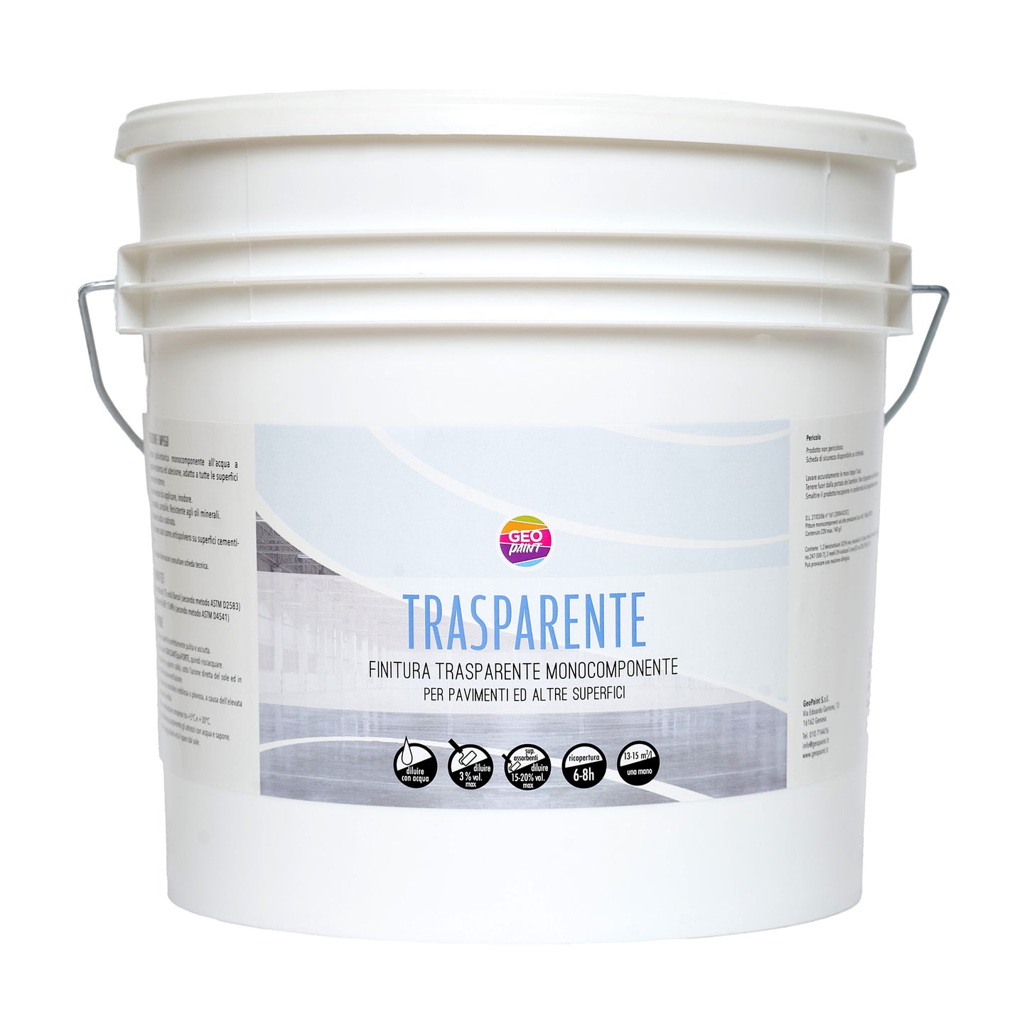 finitura trasparente monocomponente per pavimento ed altre superfici colorificio geopaint