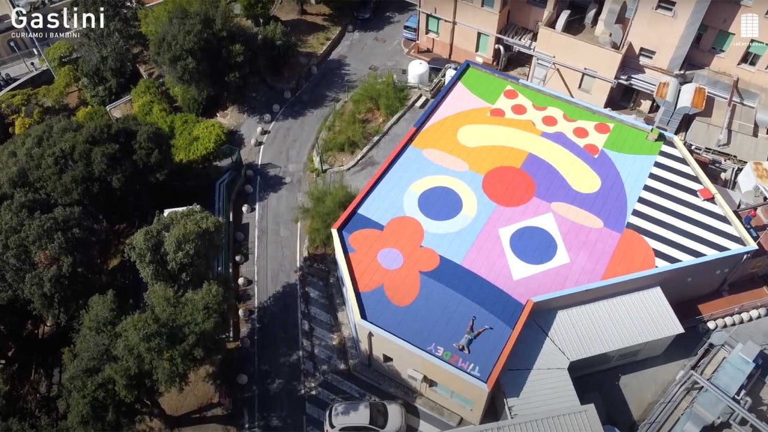 Il Gaslini Art Project: la street art colora l’Ospedale pediatrico Giannina Gaslini