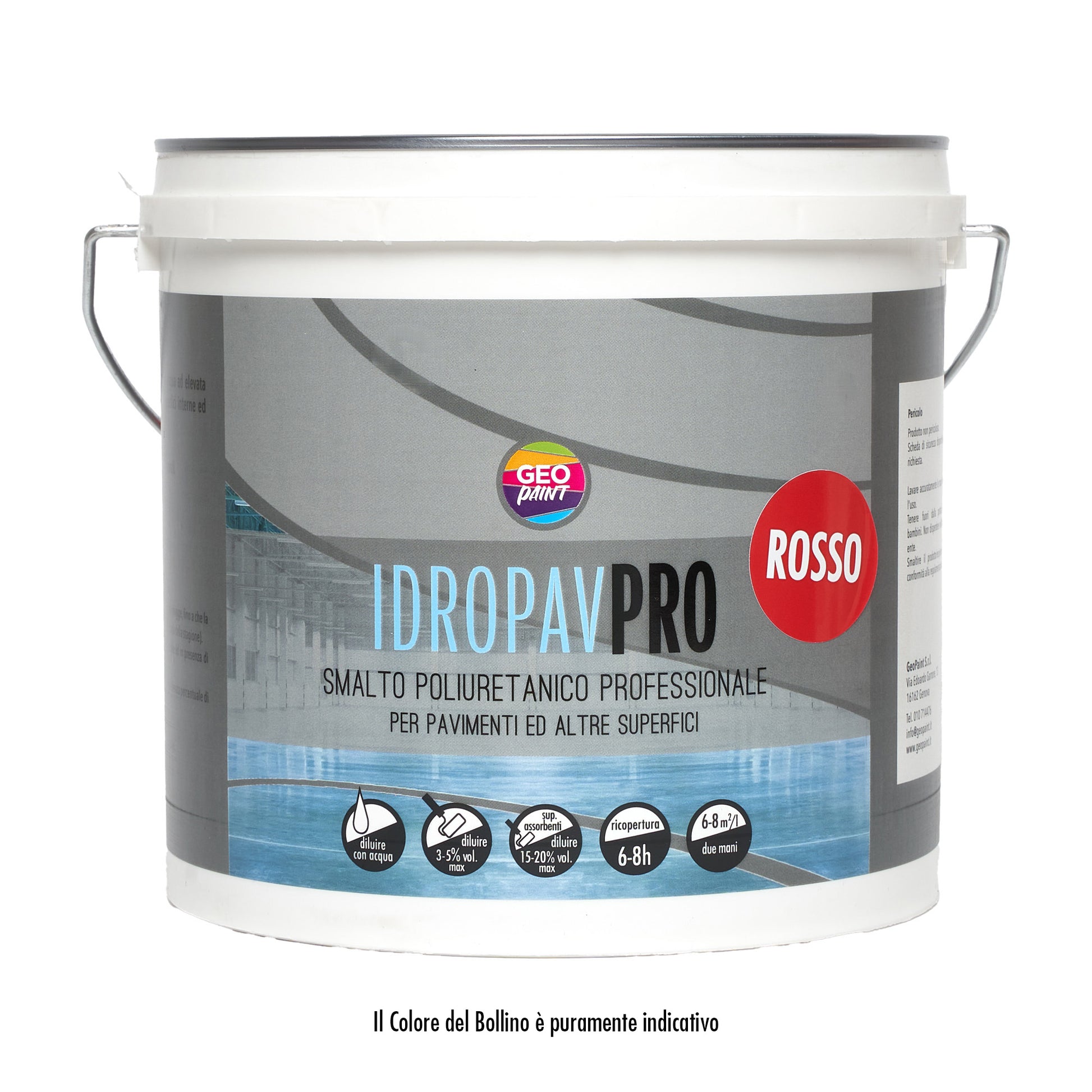 idropavpro- smalto poliuretanico professionale per pavimenti ed altre superfici