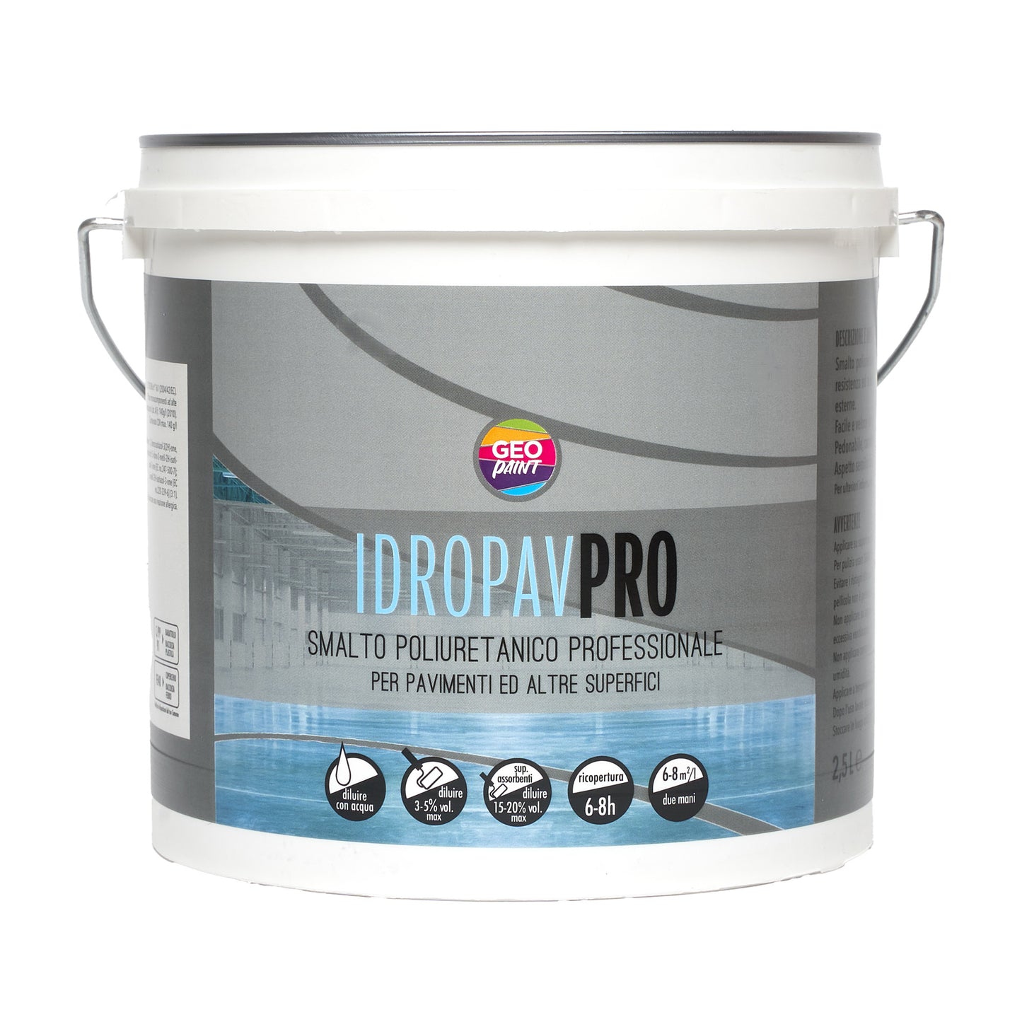 idropavpro- smalto poliuretanico professionale per pavimenti ed altre superfici