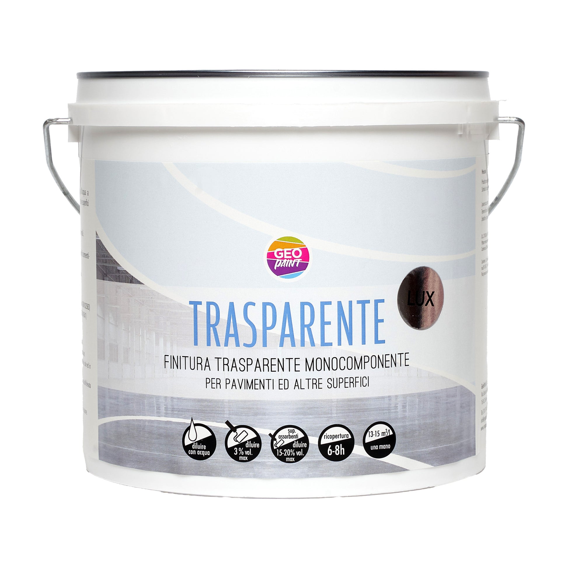 finitura trasparente monocomponente per pavimento ed altre superfici colorificio geopaint